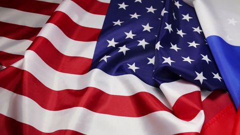 American Flag Usa Background Slow Motion Stock Footage Video (100% ...