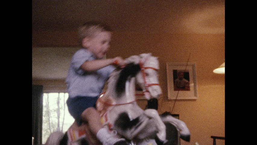 1970s rocking horse