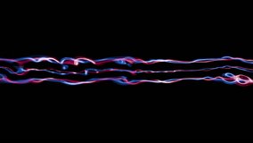 Video Background 2398: Abstract fluid forms ripple and flow (Loop).