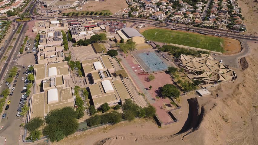 Eilat aerial 4k footage
