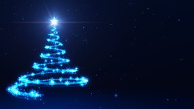 4k Christmas Trees Background With Text - Loop- Christmas card - Powered by Shutterstock - Get 15% off with code: PIKWIZARD15