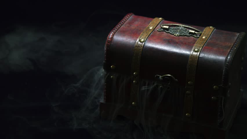 Treasure Chest open Royalty-Free Stock Footage #1019636677
