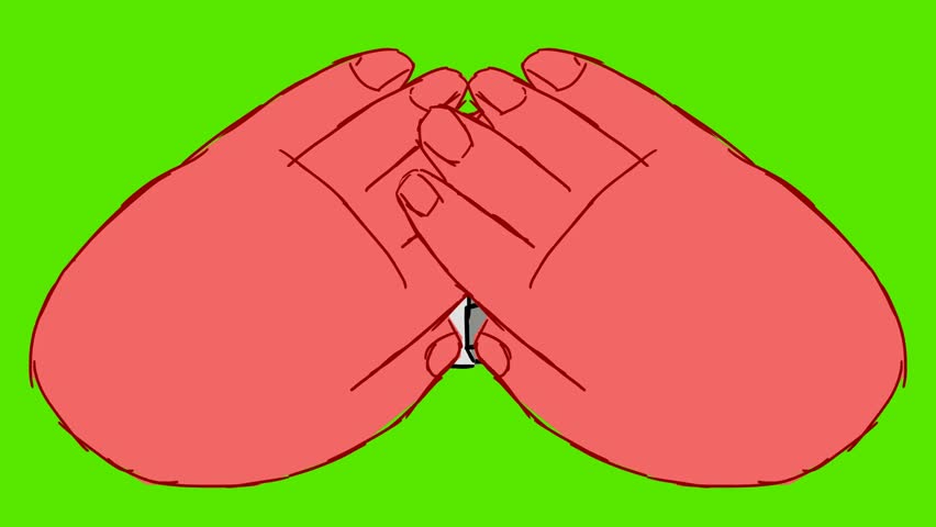 Currency Symbol money - 2D hand drawn animation