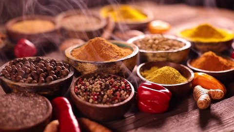 Indian Colored Spices Anjuna Flea Market Stock Photo 137294780 ...