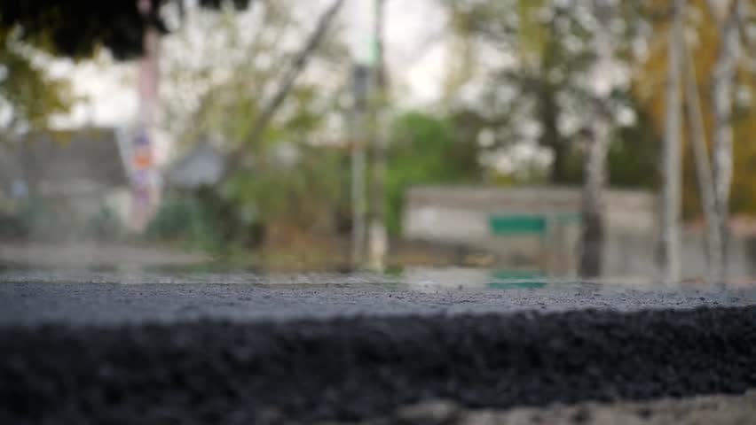 Repair pavement in the city.