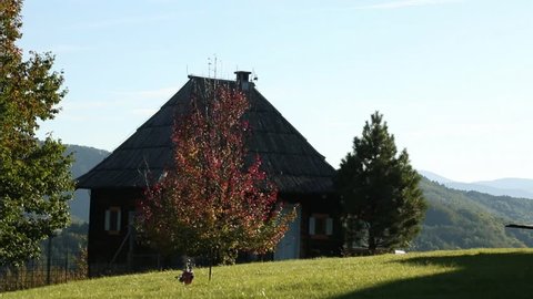 House in the ethno village Drvengrad