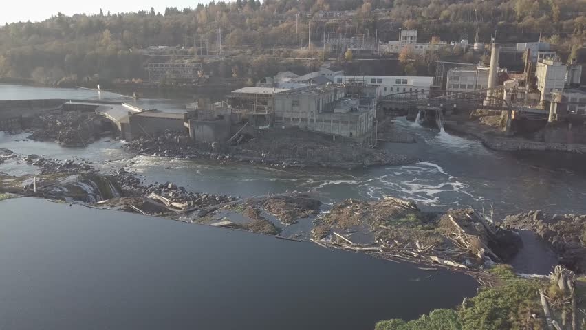 Willamette Falls Portland Oregon Pacific Northwest