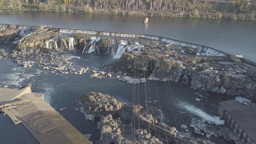 Willamette Falls Portland Oregon Pacific Northwest