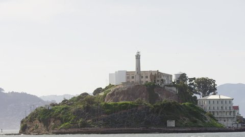San Francisco, California, United States - April 16 , 2017: The Alcatraz Island