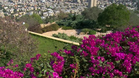 Haifa as seen from baha'i viewpoint / Haifa, Israel
