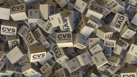 Cartons Cvs Pharmacy Logo Editorial Animation Stock Footage Video (100% ...