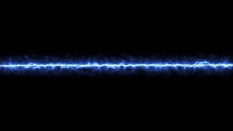 One Electric Line Passing Through Center Stock Footage Video (100% ...