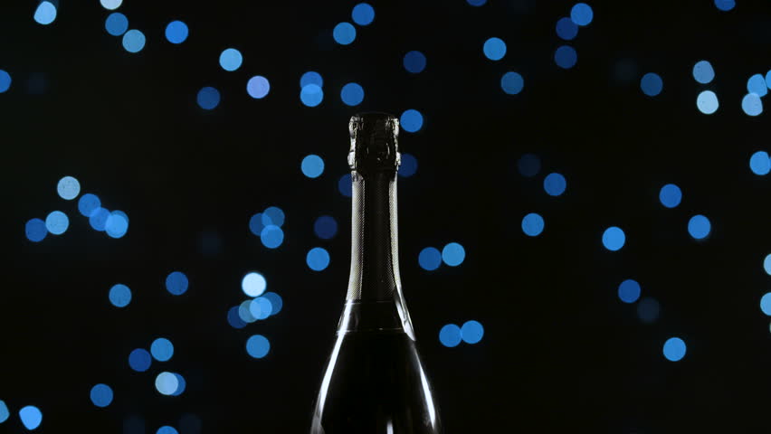 Opening a champagne bottle Royalty-Free Stock Footage #1020007903