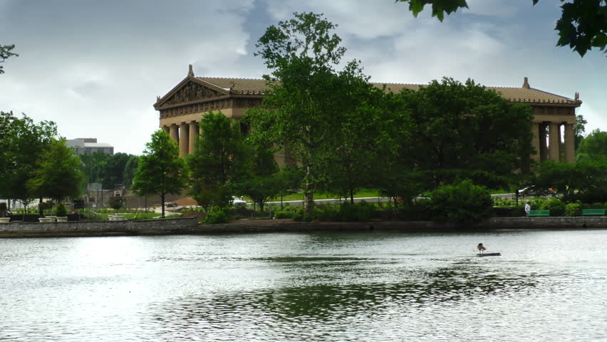 The Parthenon Building in Nashville, Tennessee, USA