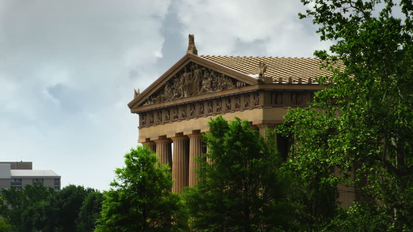 The Parthenon Building in Nashville, Tennessee, USA