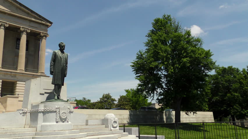 The Tennessee State Capitol Building in Nashville, Tennessee