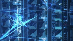 Smart town and communication network concept. - Powered by Shutterstock - Get 15% off with code: PIKWIZARD15