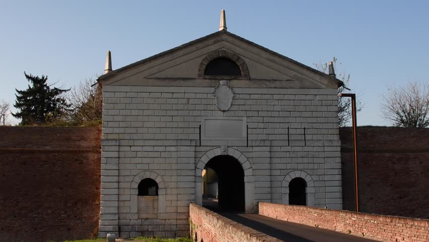 Sabbioneta ,Italy, The doors of the ancient city