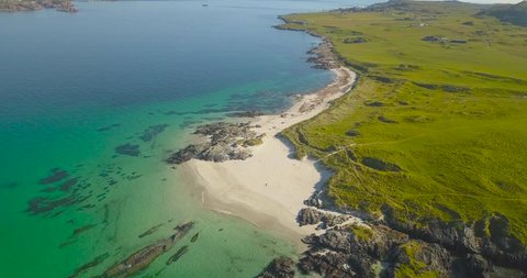 Drone footage of the Island of Iona, Scotland.