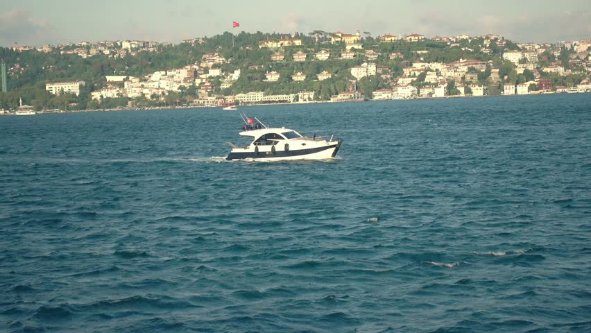 istanbul, ship, transportation turkey bosphorus city ocean Royalty-Free Stock Footage #1020181183