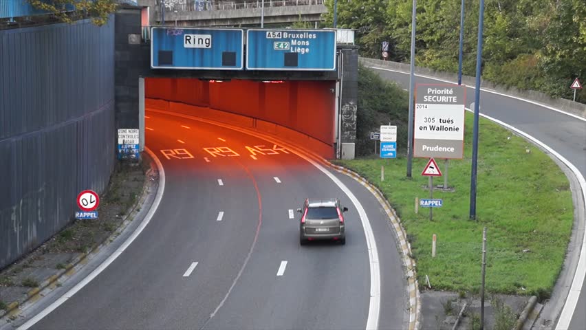 A54 highway Belgium 1