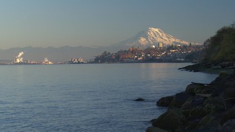 Mt. Rainier Tacoma Puget Sound