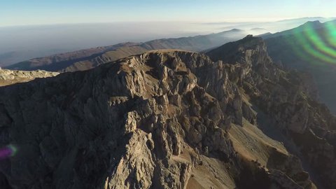 Caucasus. Gorge Midagrabin. Mount Tbauhoh.