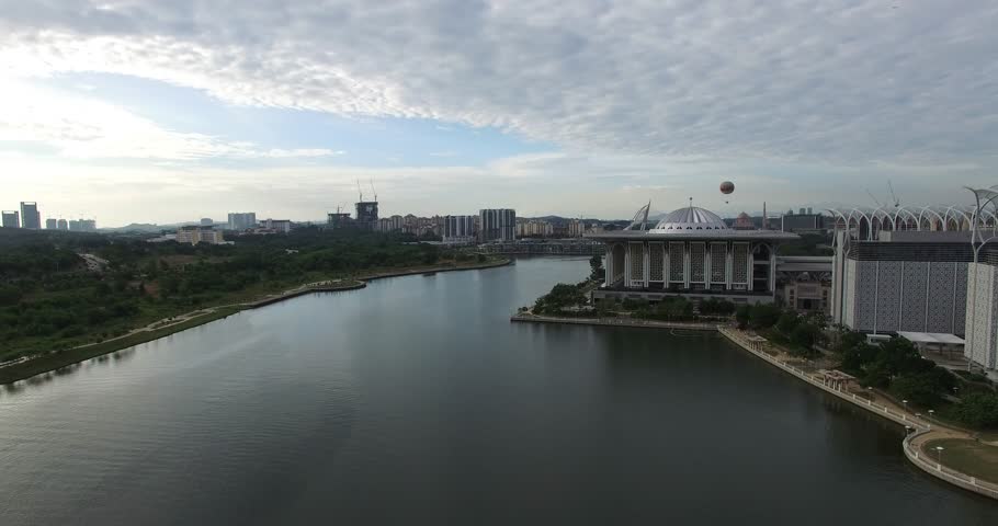 Putrajaya 4K Aerial and drone footage
