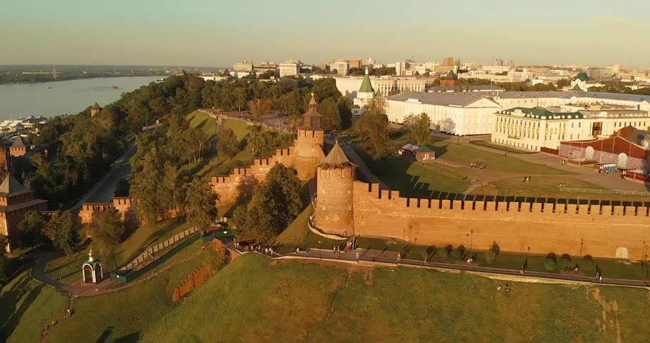 Нижегородский кремль вид сверху фото