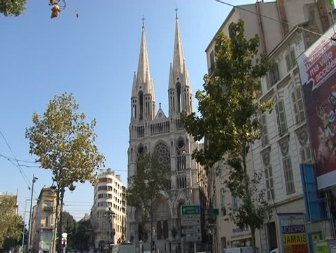MARSEILE, FRANCE - OKTOBER 06: Saint Vincent de Paul church in Marseille on Oktober 06, 2011 in Marseille, France
