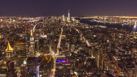 New York City Manhattan Aerial の動画素材 ロイヤリティフリー Shutterstock