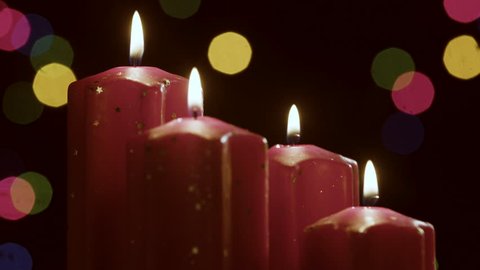 Burning Candles In The Church Stock Footage Video 100 Royalty Free 16181080 Shutterstock