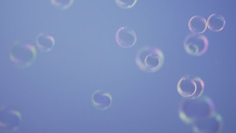 bubble background slow motion