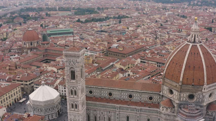 Dome of Florence - Aerial View