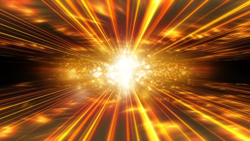 Light burst effect image background - Royalty Free Video