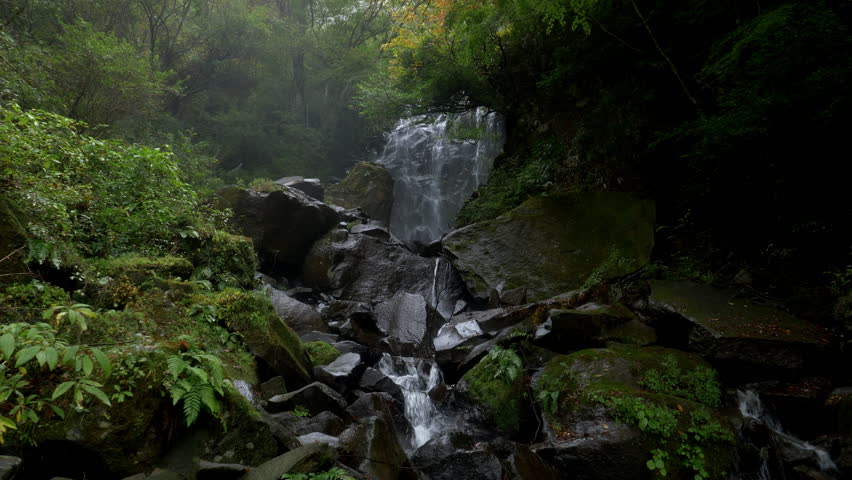 The Hiryu Falls in Hakone, Kanagawa Pref., Japan