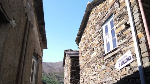 Classic Portuguese Historic Village Piodao Piodão 4k