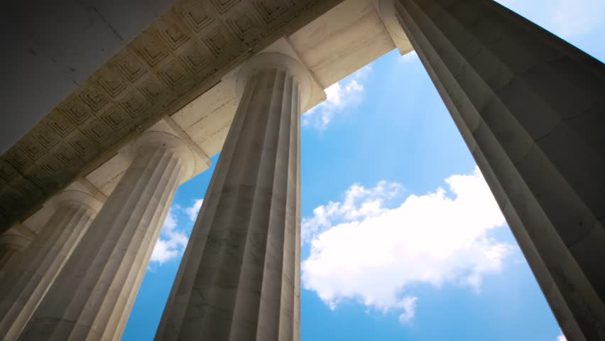Lincoln Memorial Blue Sky