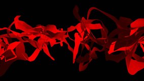 4k Abstract flowing creative wire mesh scifi art line ribbon weaving background. cg_06084_4k - Powered by Shutterstock - Get 15% off with code: PIKWIZARD15