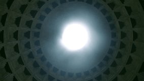 The Oculus at the Top of the Dome of the Pantheon in Rome, Italy. - Powered by Shutterstock - Get 15% off with code: PIKWIZARD15