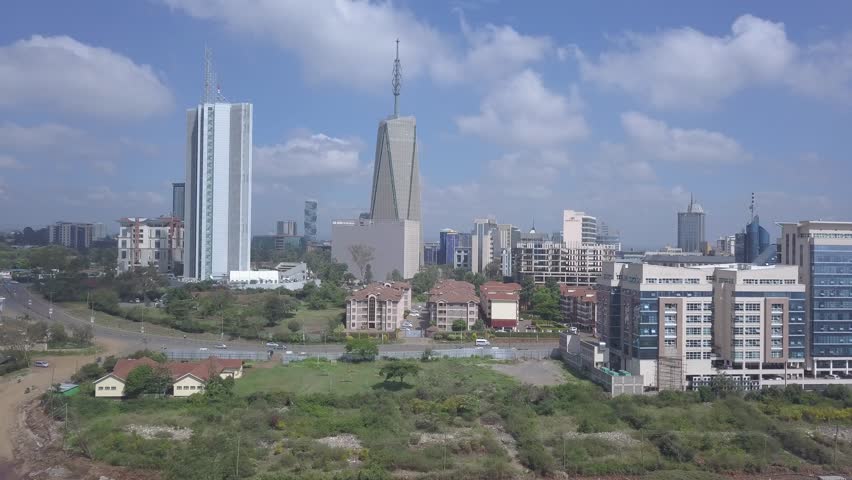 Nairobi Kenya Modern African city