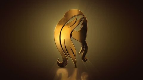 Gold Zodiac Animation Loop