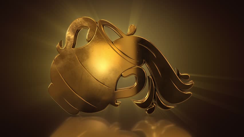 Gold Zodiac Animation Loop