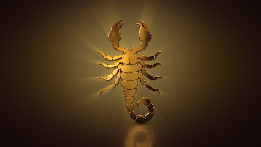 Gold Zodiac Animation Loop