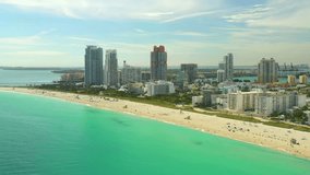 Premium aerials Miami Beach 4k