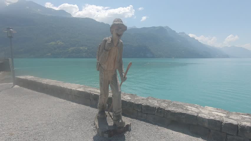 Lake Brienz Wood Carving Town