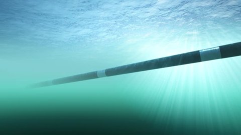 Construction of an underwater gas pipeline