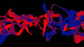 Abstract flowing creative wire mesh scifi art line ribbon weaving background.  - Powered by Shutterstock - Get 15% off with code: PIKWIZARD15