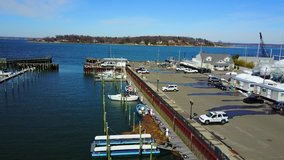 view of Oyster Bay Marine Center and Yacht Club