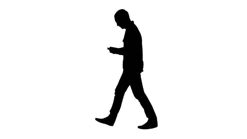 Royalty-free Man holds a briefcase in his hand, he rushes over ...